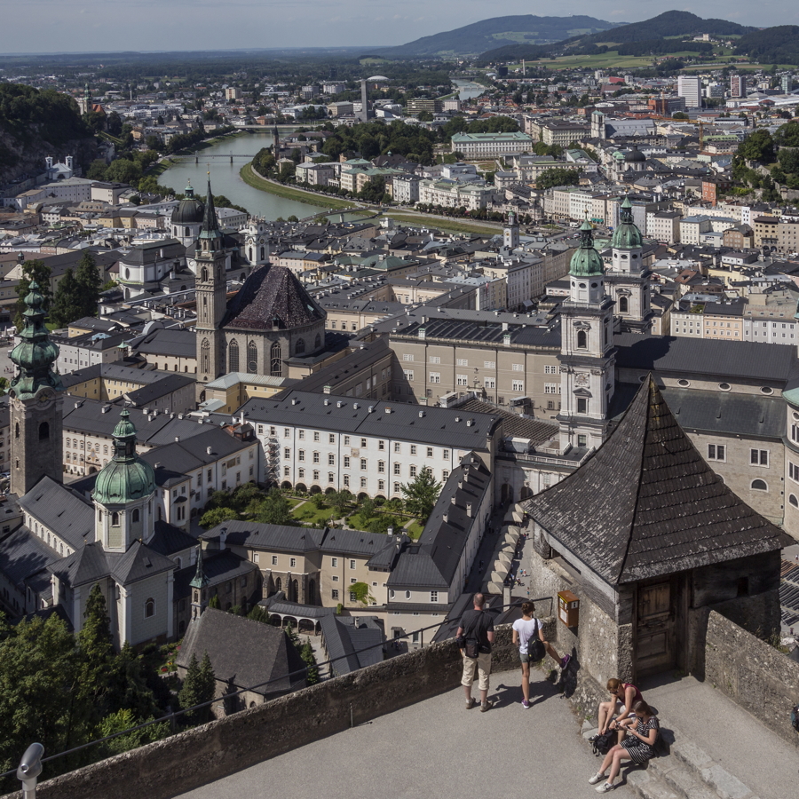 View from the Salzburg castle